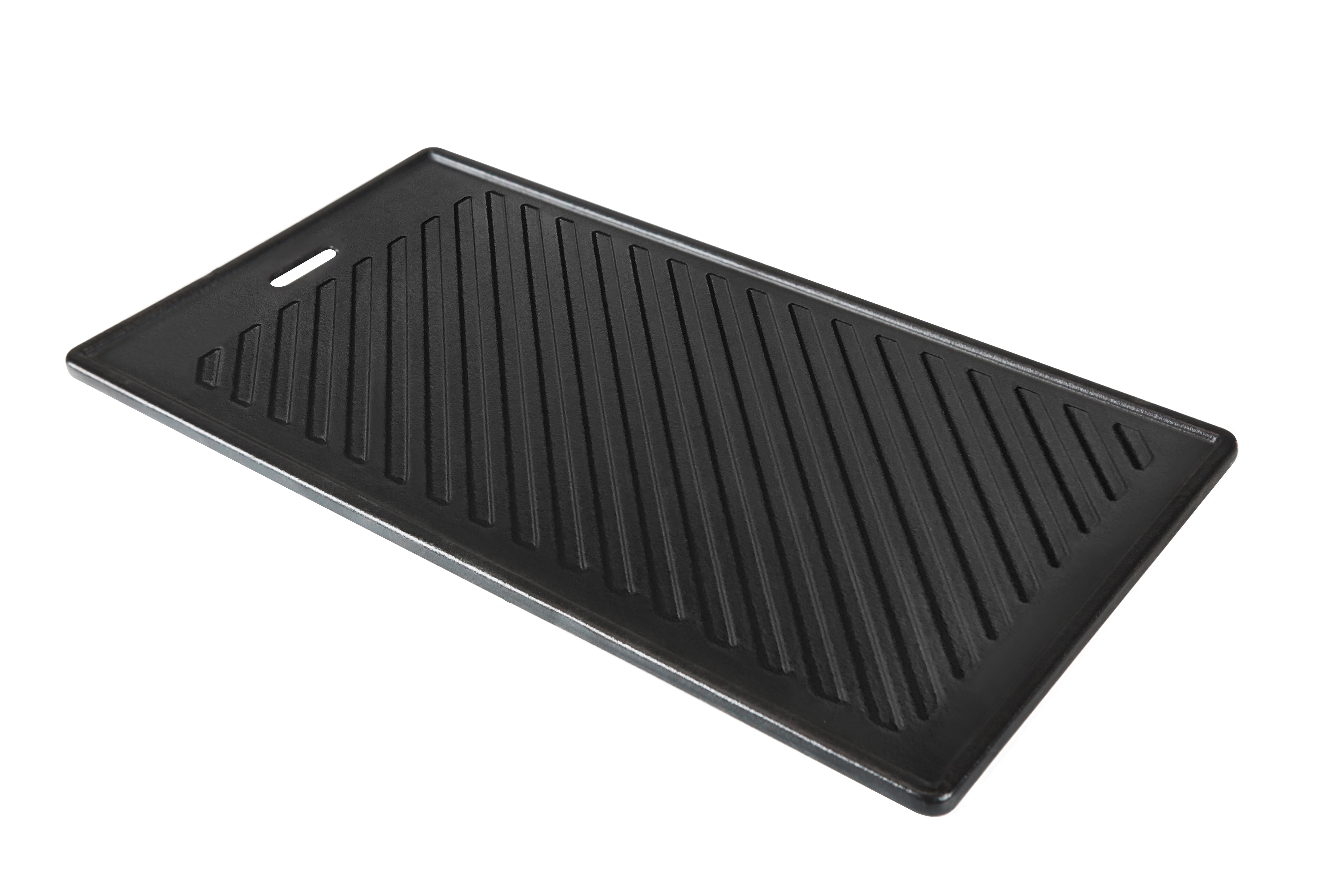Monument Grills Reversible Cast Iron Griddle and Grill Plate for Cooking