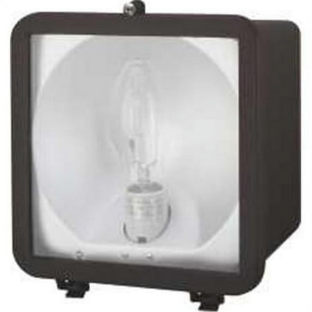 Monument OUTDOOR SECURITY FLOODLIGHT WITH ALUMINUM HOUSING, 1 100-WATT METAL HALIDE LAMP INCLUDED