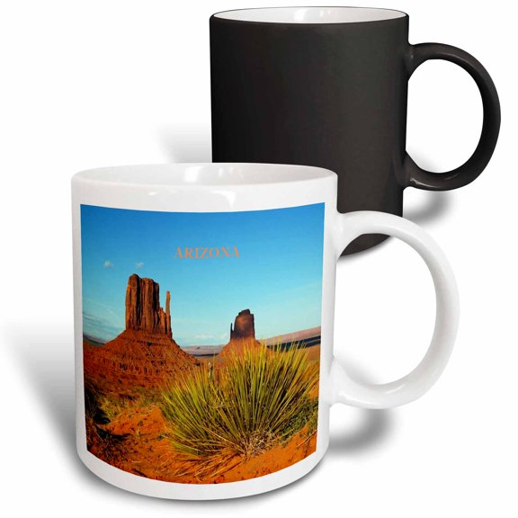 3drose, Monument Valley Arizona, 11oz Magic Transforming Mug