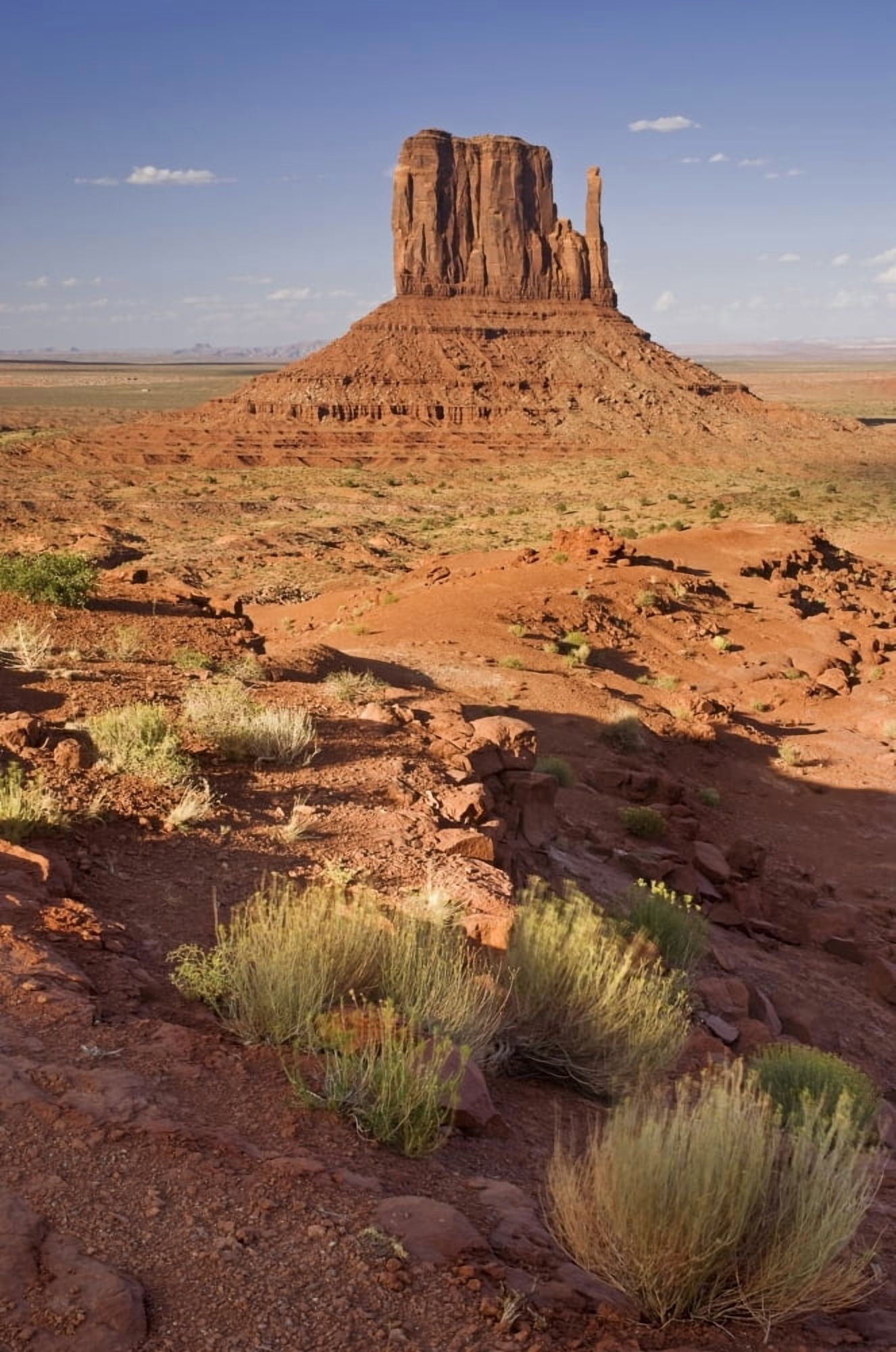 Monument Valley Colorado Plateau Arizona Utah Usa Canvas Art - Philippe Widling Design Pics (11 x 17)