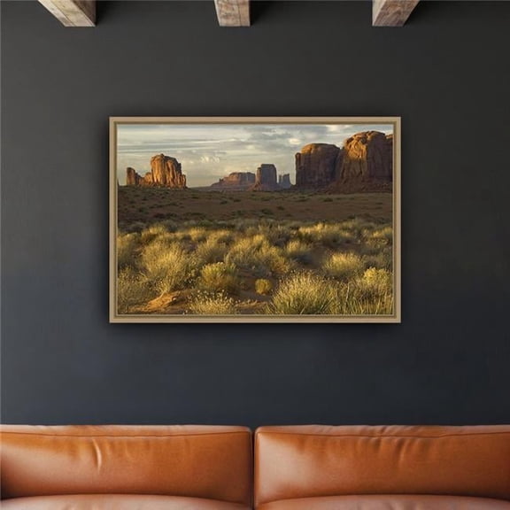 Monument Valley Framed Canvas Art