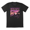 thumbnail image 1 of Monument Valley Humor Graphic Black Mens T-Shirt, 1 of 1