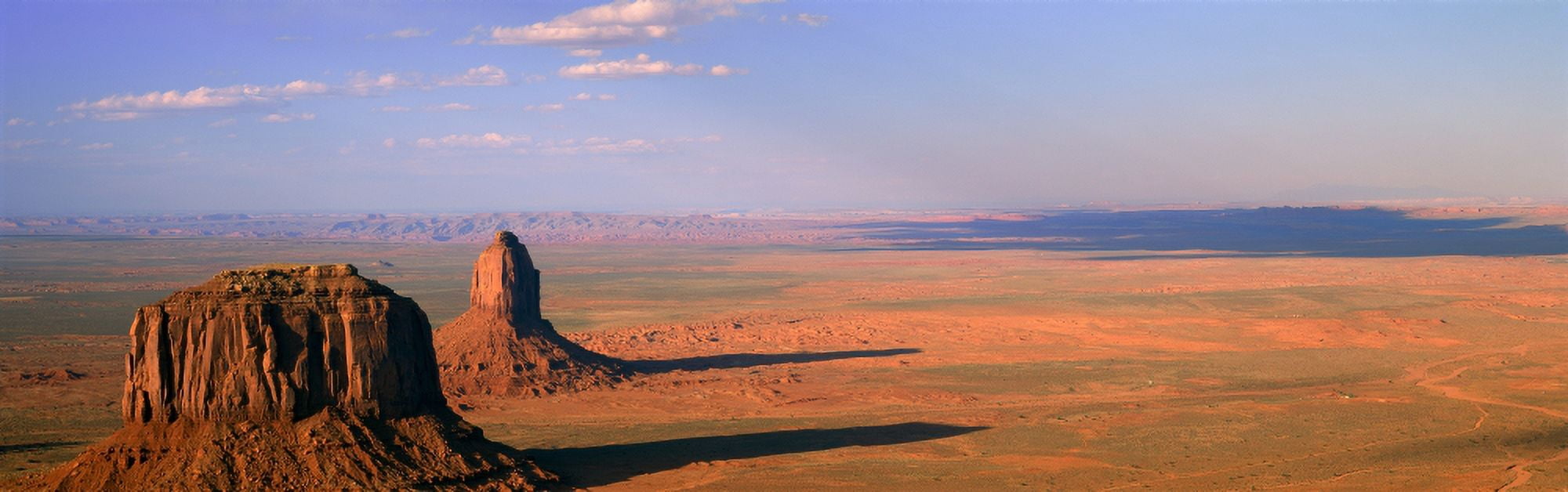 Monument Valley Tribal Park Arizona Canvas Art - Panoramic Images (27 x 9)