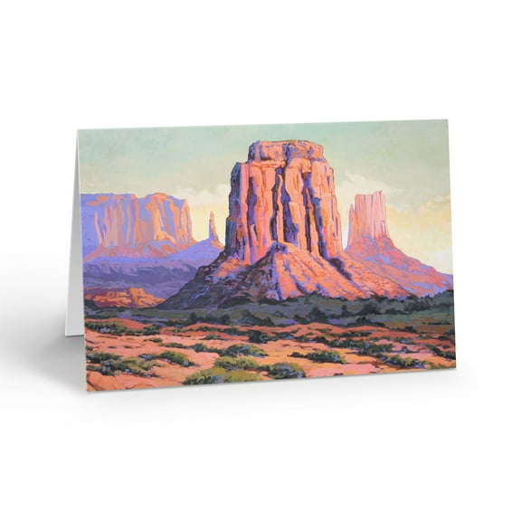 Monument Valley in Northern Arizona Blank Note Cards - 10 Note Cards with Envelo