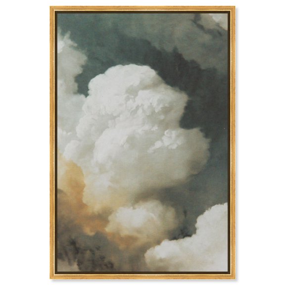 Monument of Cloud II Canvas Print Vintage Wall Art by Art Remedy, Gold Frame, 10 x 15