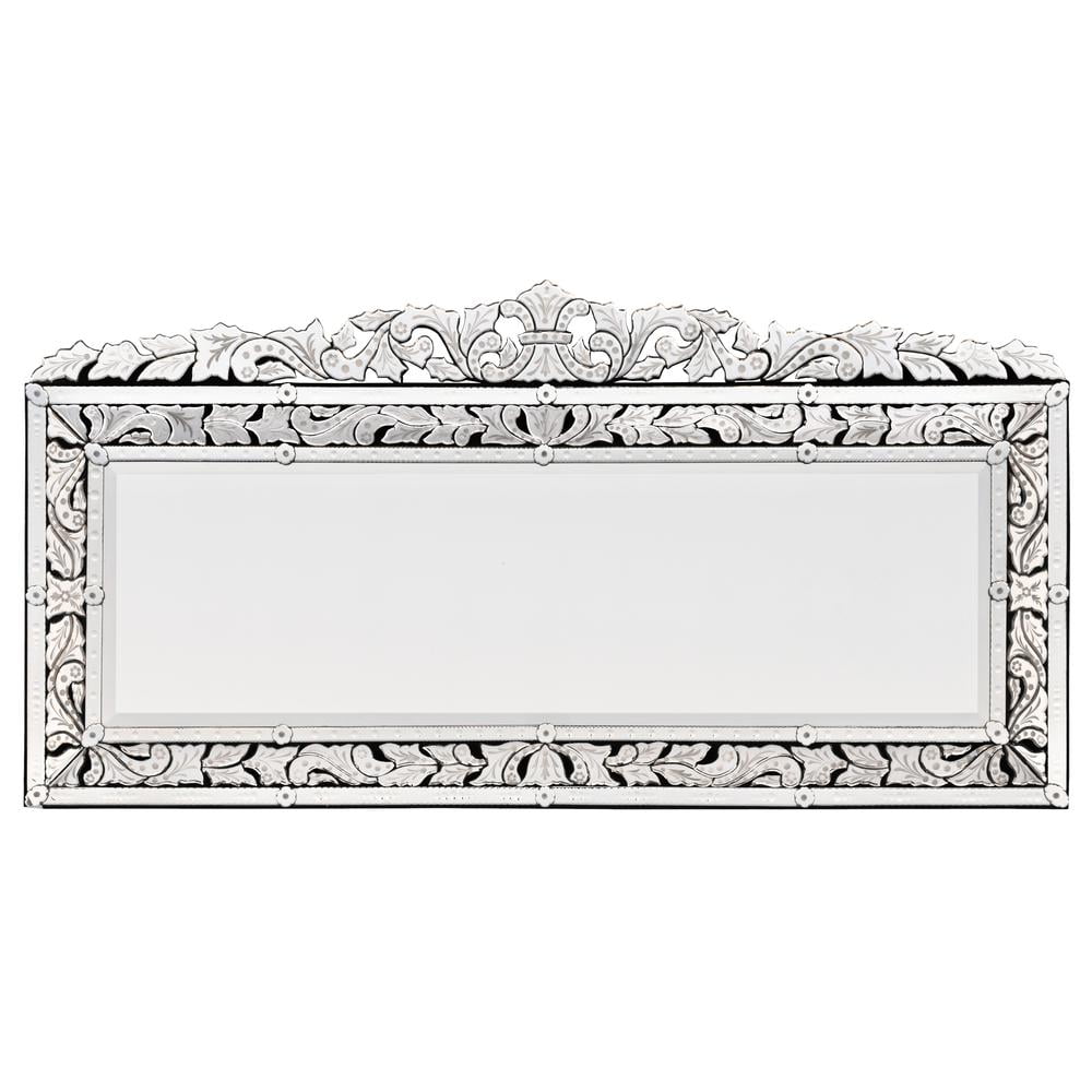 Monumental Venetian 78.75" Grand Glass Wall Mirror