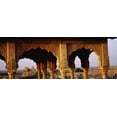 thumbnail image 1 of Monuments at a place of burial, Jaisalmer, Rajasthan, India Poster Print (18 x 7), 1 of 1