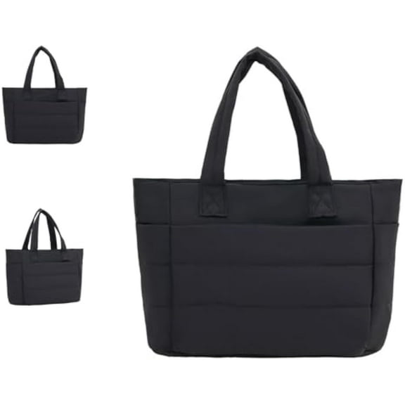 Monvielle Tote Bag,New Zynor Tote Bag,Lightweight Travel Tote Handbags,Quilted Shoulder Bag Handbag For Travel,Work