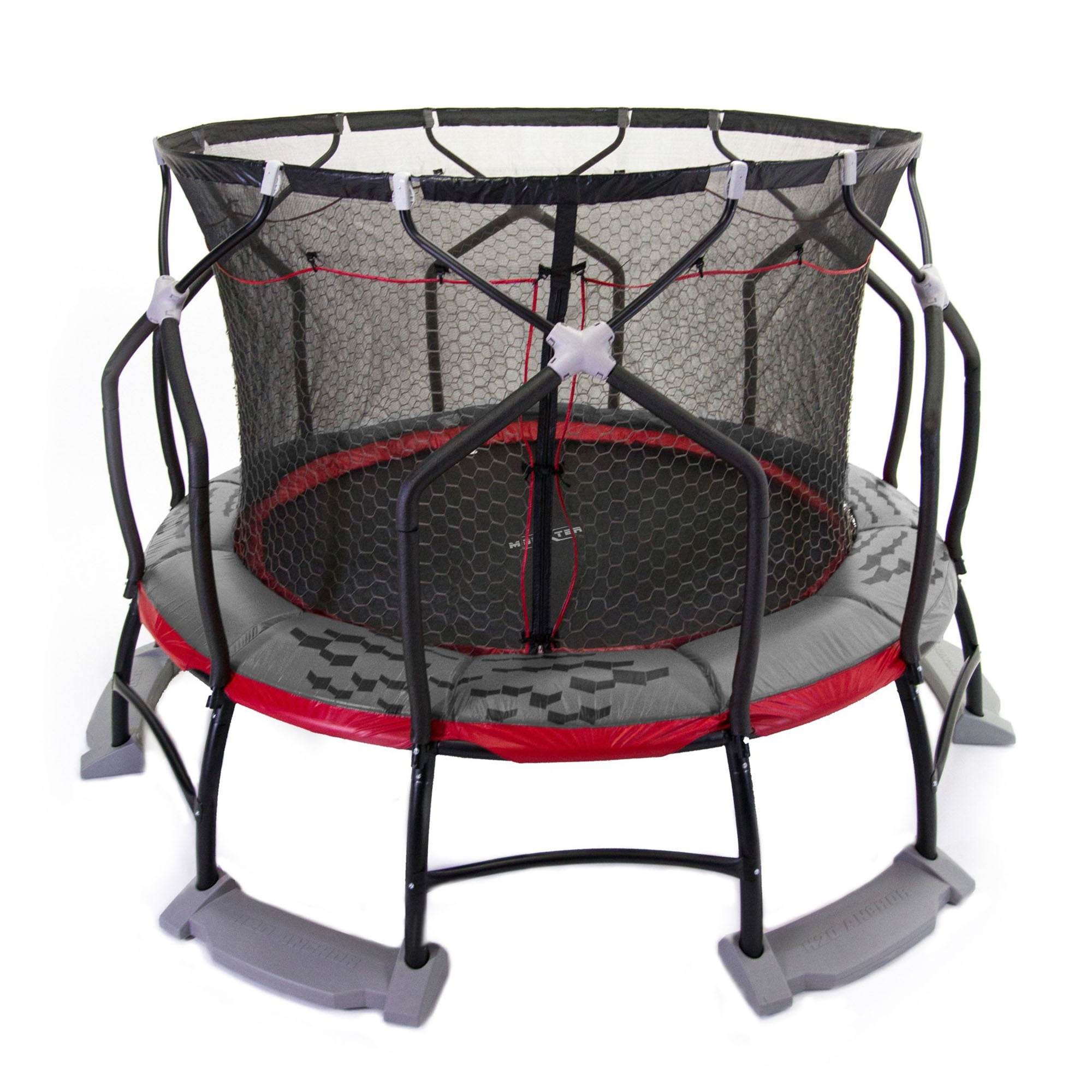 Monxter XT7 14' Round Trampoline and Safety Enclosure Combo
