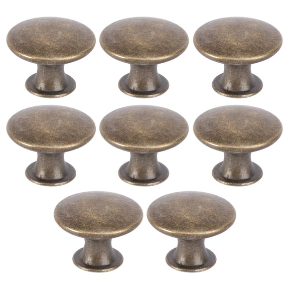 Monyance Antique Furniture Knob 8Pcs Vintage Dresser Drawer Knobs for Kitchen Cabinet(1.18X0.83X0.67Inches)