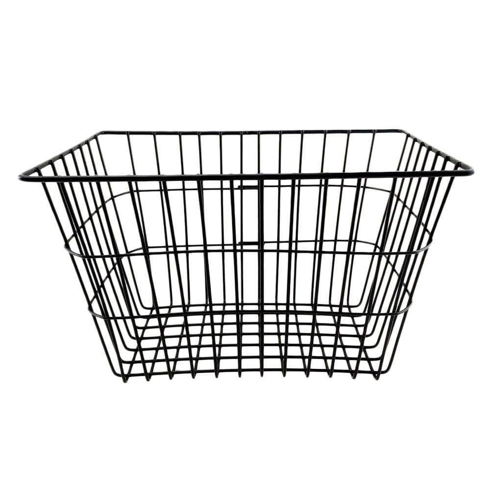 TAILTOSS Black Hanging Basket Bike Storage Basket with Easy Attachment