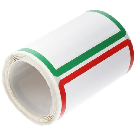 Monyance Blank Name Labels Colorful Envelope Labels for Parties, School, Jars, Bottles, and More(3.23X2.05X0.04Inches)