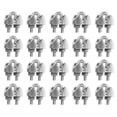 thumbnail image 1 of Monyance Cable Clip 20pcs Stainless Steel U-Shaped Bolts Tensioning Wire Rope Clamp Hardwares(0.79X0.79X0.31Inches), 1 of 10