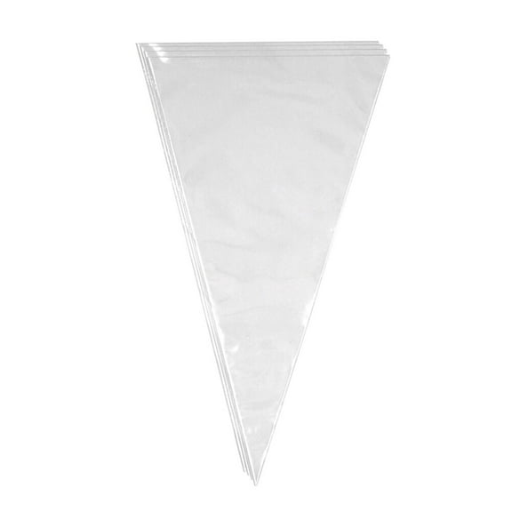 TAILTOSS Pastry Bag Food Grade Plastic 100Pcs 12 Inches