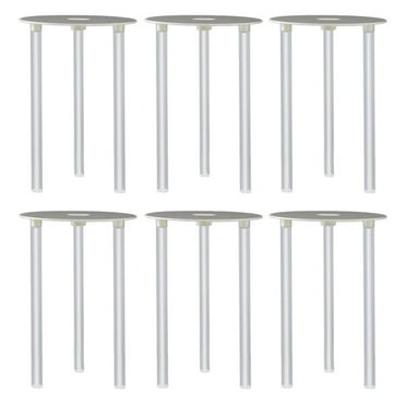 Monyance Cake Support Stand Cake Tier Supports - 6 Sets, Reusable Cake Boards & Dowel Rods(9.06X4.72X4.72Inches)