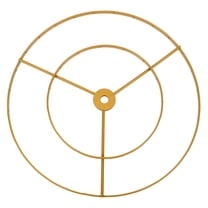 Monyance Ceiling Light Frame DIY Drum Lamp Shade Ring for E27 Lamp - European Style(9.84X9.84X0.59Inches)