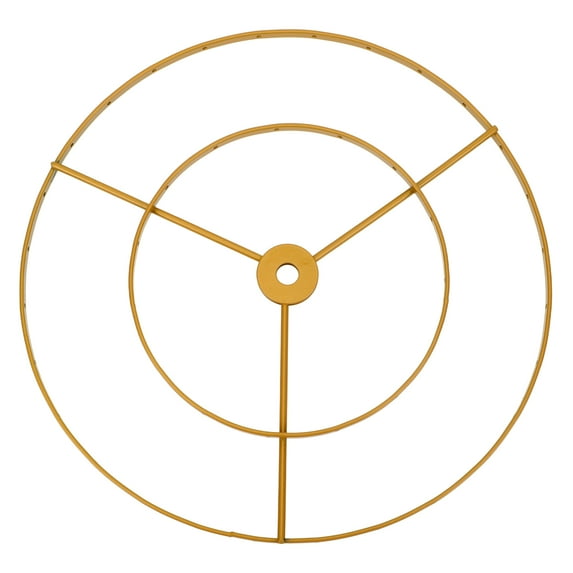 Monyance Ceiling Light Frame DIY Drum Lamp Shade Ring for E27 Lamp - European Style(9.84X9.84X0.59Inches)