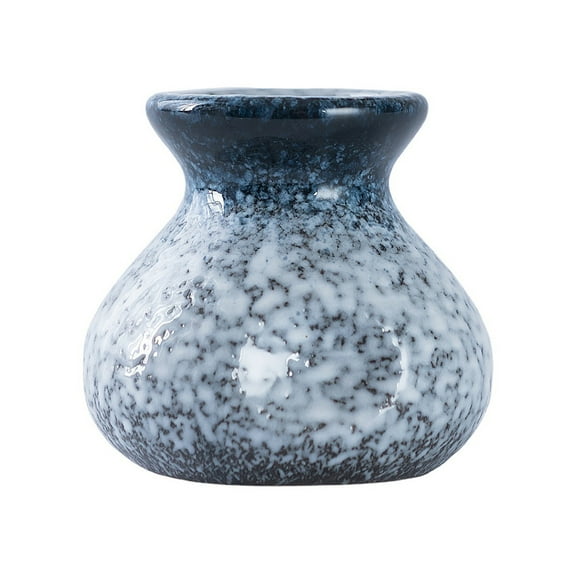 Monyance Ceramic Toothpick Pot Japanese Style Toothpick Holder Ceramic Toothpick Storage Jar Home Toothpick Jar(2.17X2.17X1.57Inches)