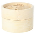 thumbnail image 1 of Monyance Chinese 10cm Bamboo Basket for Dim Sum, Dumplings, Meat, Fish, Rice(3.94X3.94X2.95Inches), 1 of 10