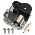 thumbnail image 1 of FRCOLOR DIY Music Box Mechanism with Silver Alloy Sound Box for Crafts and Supplies 4.5 x 3.2 x 1.8 Inches, 1 of 10