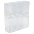 thumbnail image 1 of Monyance Compartment Display Boxes Clear Display Case for Toys and Figures with Compartments(8.27X7.87X2.36Inches), 1 of 10