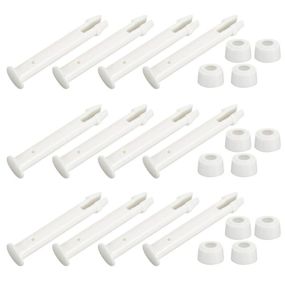 TAILTOSS Swimming Pool Filter Connector Plastic Connecting Pool Maintenance 12Pcs