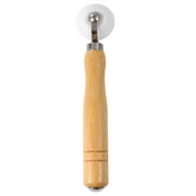 Monyance Construction Tool Kit Wood Handle Wallpaper Seam Roller Tool(7.28X1.57X0.98Inches)