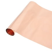 Monyance Copper Sheet Metal 2 Rolls Copper Sheet 0.01mm Thickness Copper Foil Plate Craft Pure Copper Sheet(39.37X3.94X0Inches)