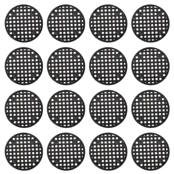 Monyance Flowerpot Mesh Pads 100pcs Flower Pot Mesh Pad - Drainage Screens for Bonsai Gardening(1.77X1.77X0.08Inches)