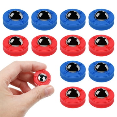 Monyance Foosball Roll Bead Shuffleboard Table Curling Game with 12 Sliders(0.91X0.91X0.39Inches)