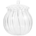 thumbnail image 1 of Monyance Glass Containers Clear Glass Candy Dish with Lid for Home Organization and Decor(4.33X4.33X3.15Inches), 1 of 10