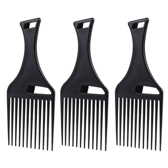 Monyance Hair Lift Combs 3Pcs Afro Pick Comb Hairdressing Styling Tool(6.5X2.56X0.2Inches)