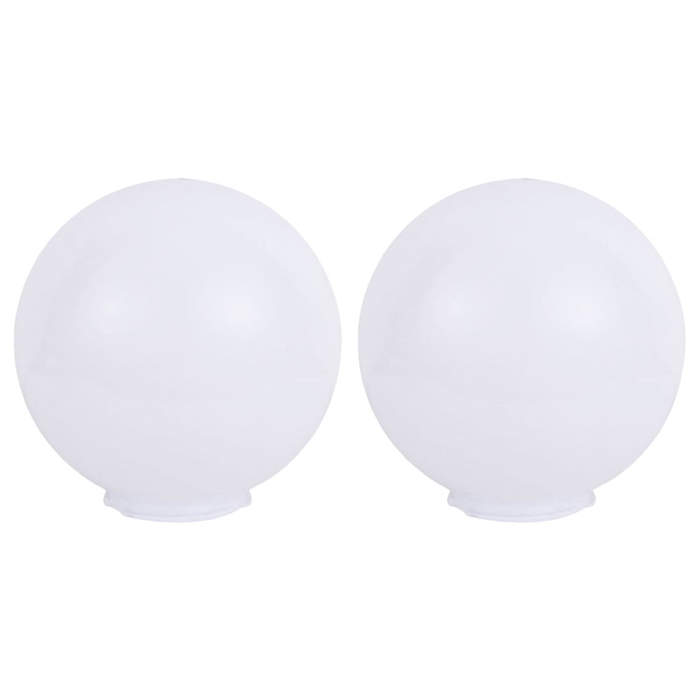 Lurrose White Acrylic Globe Lamp Shade – 25cm, Replacement Shade For Pendant Lights, Chandeliers, Outdoor Lamps - View #9