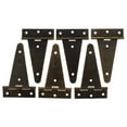 thumbnail image 1 of Monyance Home Hardwares Accessories 6pc T Hinges Heavy Duty Strap for Shed Door/Gate(3.94X2.36X0.16Inches), 1 of 11