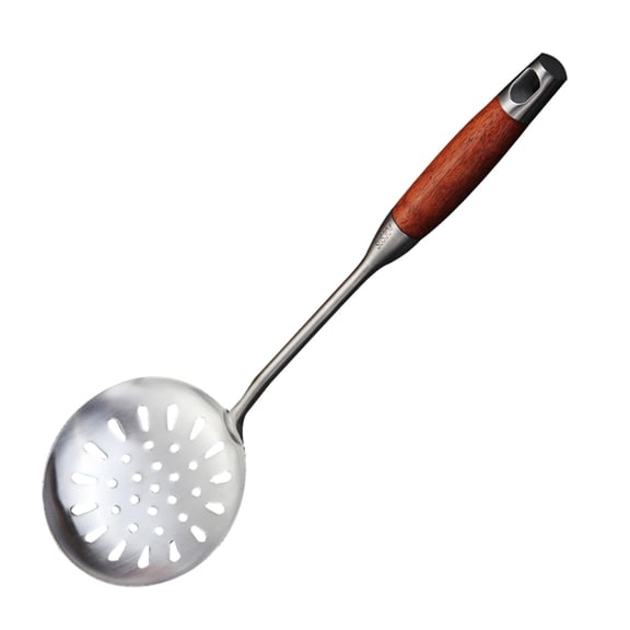 Monyance Kitchen Utensil Stainless Steel Slotted Spoon for Hot Pot & Frying(14.17X4.33X1.18Inches)