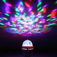 thumbnail image 1 of Monyance LED party Light E27 3W AC85-260V 3-LED Full Color Rotating RGB LED Spot Lamp Light Bulb LED Party Light(4.72X2.36X2.36Inches), 1 of 7