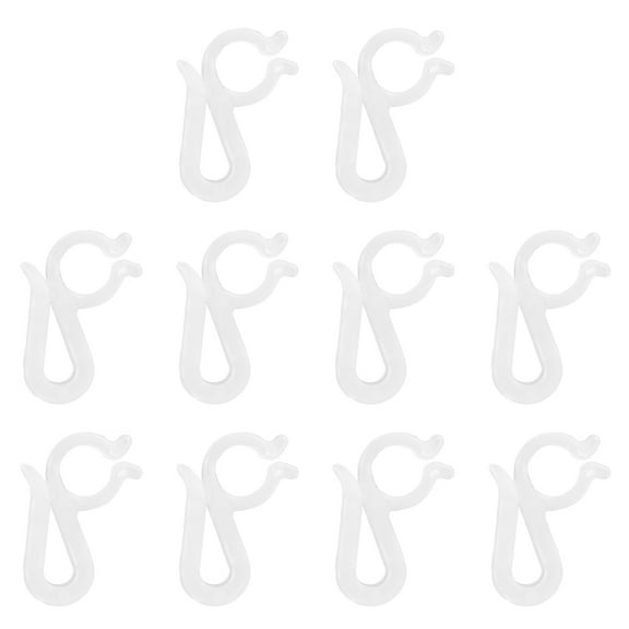 Monyance Lamp Clip Hook 100 Christmas Light Gutter Clips String Lamp Hooks for Outdoor Xmas Decor(0.94X0.59X0.24Inches)