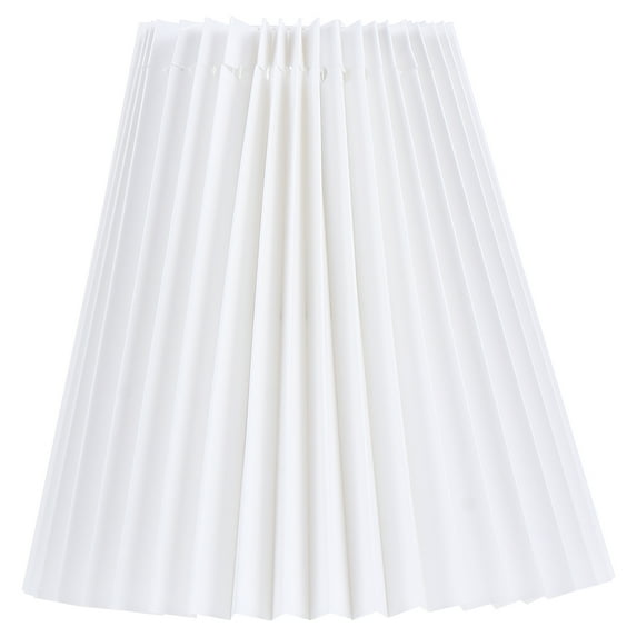 Monyance Light Shell Cover White Mushroom Pleated Lamp Shade for Bedside/Desktop/Chandelier/Pendant Light(6.3X5.12X6.3Inches)