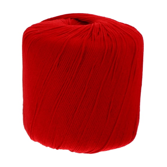 TAILTOSS Comfortable Red Cotton Cord Braided ng for DIY Craft and Knitting