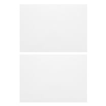 Monyance Magnetic Whiteboard Writable Message Board Magnetic Fridge Whiteboard Household Blank Board(16.54X11.81X0.04Inches)