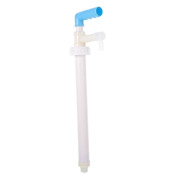 Monyance Manual Dispensing Pump 20L Bucket Pump Dispenser for Shampoo, Paint, Condiments - Blue/White(18.9X4.72X2.17Inches)