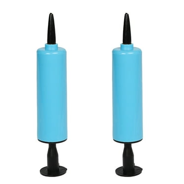 Monyance Mini Air Inflator 2Pcs Hand Held Balloon Pump - Sky Blue(7.87X1.97X1.97Inches)