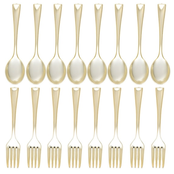 Monyance Mini Forks Forks & Spoons Set Dessert Coffee Cutlery for Appetizers(3.94X0.91X0.39Inches)