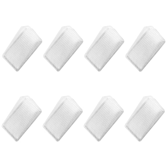 Monyance Multi-function Toilet Shims 8Pcs Furniture Shims Clear Multi-function Portable Table Toilet(1.97X1.18X0.39Inches)