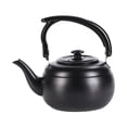 thumbnail image 1 of TAILTOSS Stainless Tea Kettle Black Heat Resistant Office Accessory 1Set, 1 of 11