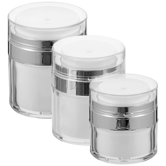 Monyance Multipurpose Lotion Container 3Pcs Empty Refillable Makeup Containers(2.95X2.44X2.44Inches)