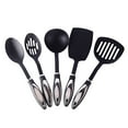 thumbnail image 1 of Monyance Non Stick Cooking Tools Black Nylon Kitchen Utensils Set, Heat-Resistant Cookware(13.19X3.54X0.79Inches), 1 of 10
