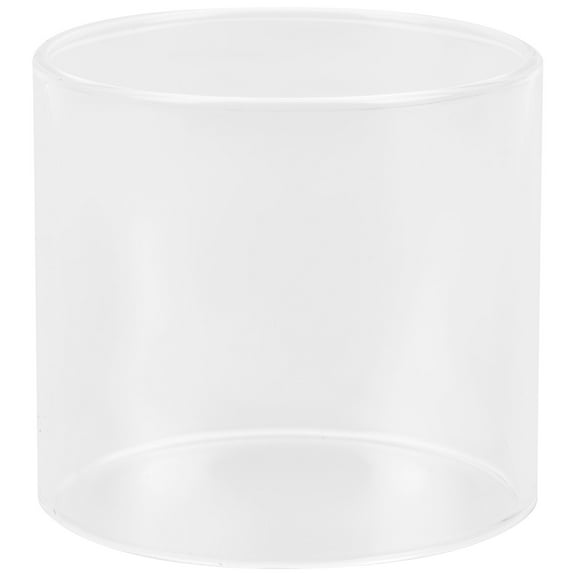 Monyance Outdoor Gas Lantern Protector Camping Gas Lantern Shade Outdoor Gas Lantern Protector Glass Lamp Cover(1.99X1.99X1.79Inches)