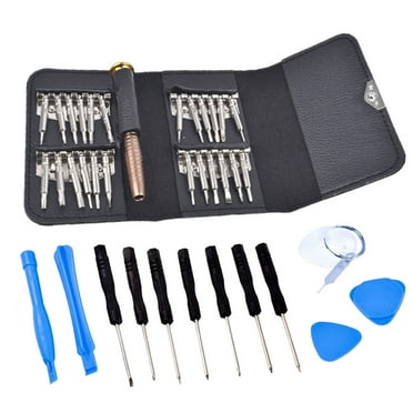 Monyance Phone Repair Tool Kit 1 Set 37 Pcs Practical Phone Tablet Computer Repair Tool Kit (Assorted Color)(3.54X0.47X0.47Inches)