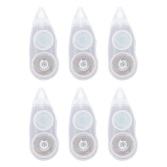 Monyance Practical Correction Tape Correction Tape Tape 6Pcs for Instant Corrections(2.36X0.98X0.39Inches)